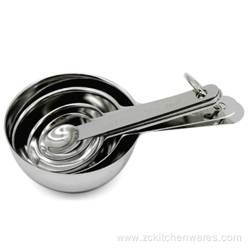 Metal Measuring Cups And Spoons Set For Baking